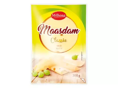 Milbona Maasdamer sajt, 300 g