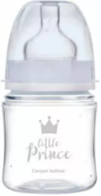 Canpol babies Royal Baby Easy Start Anti-Colic Bottle Little Prince 0m+ Cumisüveg 120 ml