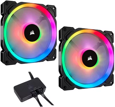 Corsair LL140 RGB LED 140mm Static Pressure PWM PC ventilátor