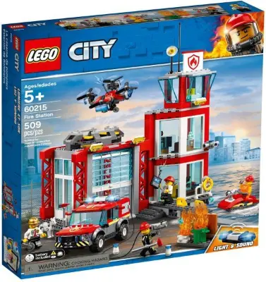 LEGO City Fire Tűzoltóállomás (60215)