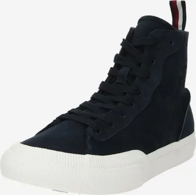 Tommy Hilfiger Magas szárú sportcipők 'VULC PREMIUM SUEDE ARTISAN'