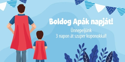 Apák napi kupon hétvégée