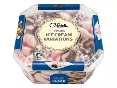 Gelatelli Prémium jégkrém-variációk, 1700 ml