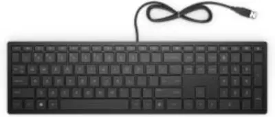 Hewlett Packard HP 4CE96AA Pavilion 300 USB fekete angol vezetékes billentyűzet