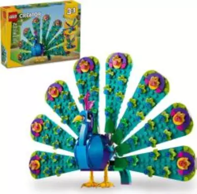 LEGO Creator 3 v 1 31157 Egzotikus páva