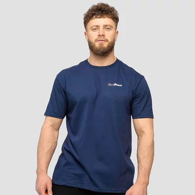 Basic póló Navy Blue - GymBeam