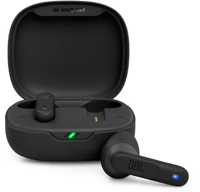 JBL Wave Flex fekete - Vezeték nélküli fül /fejhallgató (AlzaPlus+)