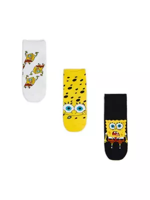 3 pár zokni SpongeBob (3256Z-11X)