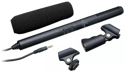 Audio-technica ATR6550x Sztereó puska mikrofon (fekete) (AT-ATR6550X)