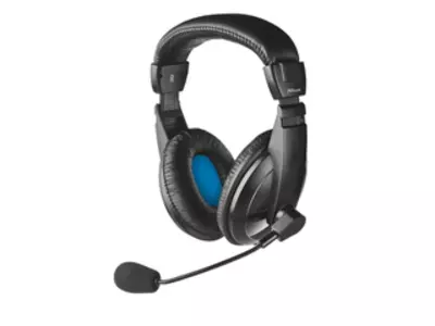 Trust 21661 Quasar PC és laptop Headset, Fekete