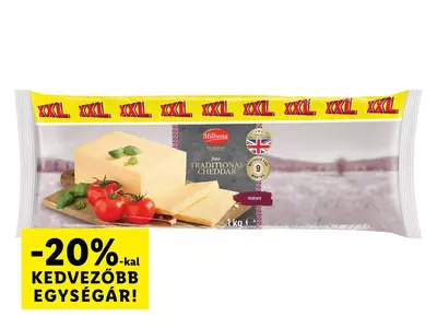 Milbona Cheddar sajt, 1 kg