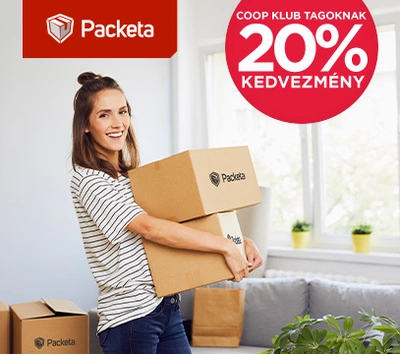 Packeta 20% kedvezmény