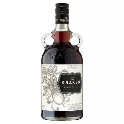 The Kraken Black Spiced rum alapú párlat 40% 0,7 l