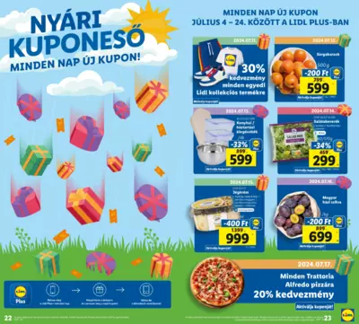 Nyári kuponeső a Lidlben