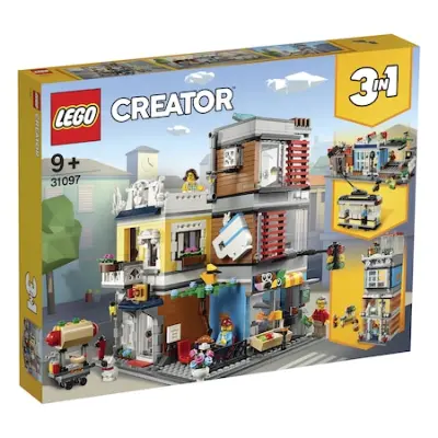 LEGO® Creator 31097 Városi kisállat kereskedés és kávézó