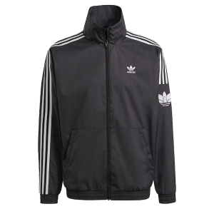 ADIDAS ORIGINALS Átmeneti dzseki fekete / fehér színben