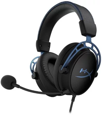 HyperX Cloud Alpha S Blue gamer fejhallgató