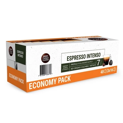 Nescafe® Espresso Intenso Tripack Dolce Gusto® kávékapszula, 48 db