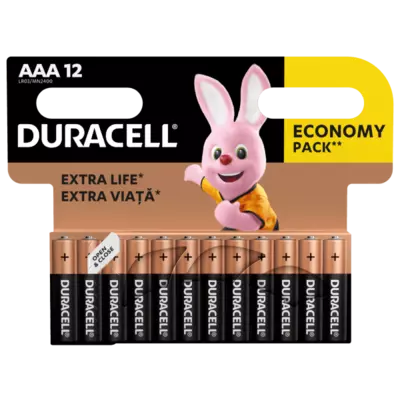 Duracell basic elem aaa 12db/csomag