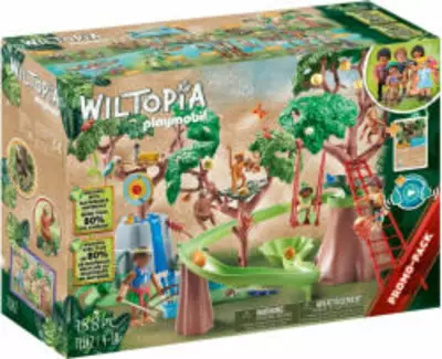 Playmobil Wiltopia: Trópusi dzsungel játszótér 71142