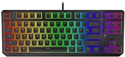 Endorfy Thock TKL Pudding Blue, US layout amerikai kiosztás gamer billentyűzet