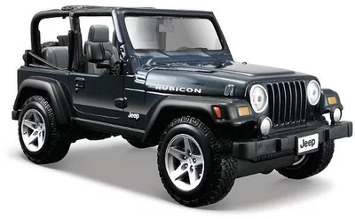Maisto Jeep Wrangler Rubicon fém makett