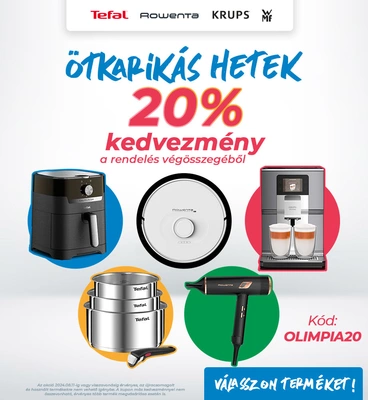 Ötkarikás hetek (20% kedvezmény a rendelés végösszegéből)