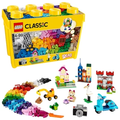 LEGO Classic 10698 Nagy méretű kreatív építőkészlet alaplappal