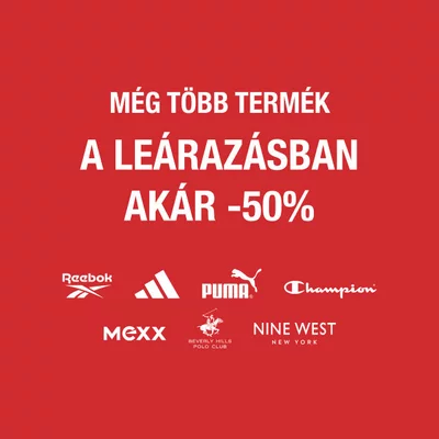 Leárazás akár -50%