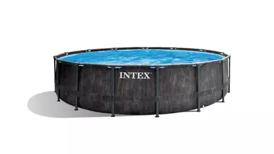 Intex Premium Frame Pool Set Prism fémvázas kerek medence (549 x 122 cm)