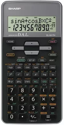 Sharp EL-531TH szürke számológép