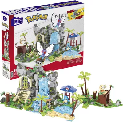 Mega Pokémon dzsungel utazás építőjáték