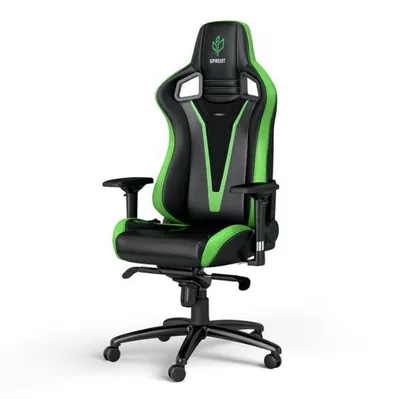 Noblechairs EPIC Sprout Edition, fekete-zöld gamer szék