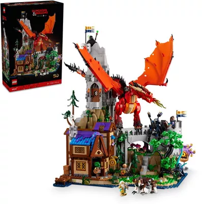 LEGO® Ideas Dungeons & Dragons: A vörös sárkány meséje 21348