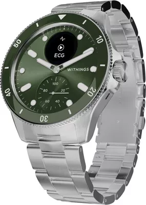 Withings Scanwatch Nova 43mm - Green okosóra
