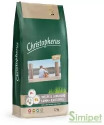 Christopherus Puppy-Junior Grainfree bárány & burgonya 12kg