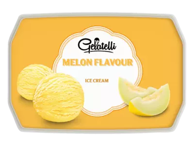 Gelatelli Sárgadinnyés jégkrém, 1 l