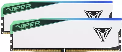 Patriot Viper Elite 5 48GB KIT DDR5 6000MHz CL42 White RGB RAM memória