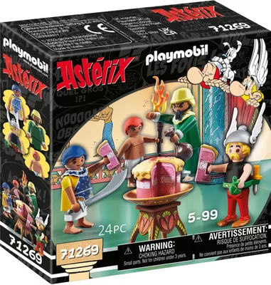 Playmobil 71269 Asterix: Artifis mérgezett tortája építőjáték