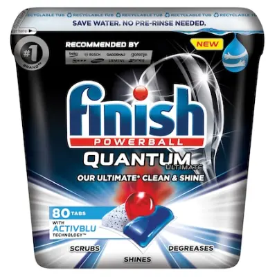 Finish Quantum Ultimate mosogatógép tabletta, Regular, 80db