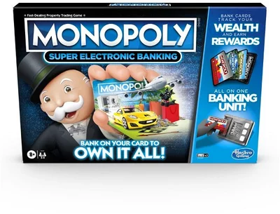 Hasbro Monopoly Super Electronic Banking - HU társasjáték