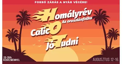 Forró zárás a nyár végére! (társasjáték akciók)