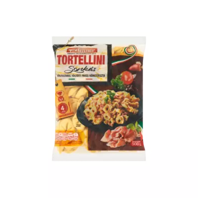 Tortellino Tortellini sonkás töltelékkel töltött friss körettészta 500 g