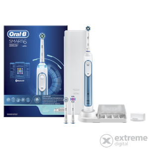 Oral-B SMART 6 elektromos fogkefe CrossAction fejjel