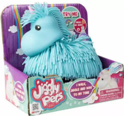 Flair Toys Jiggly Pets Riszáló Állatok kék unikornis (JP002-BL)