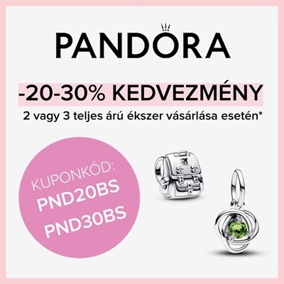 20-30% kedvezmény  2 ill. 3 db teljes árú ékszerre