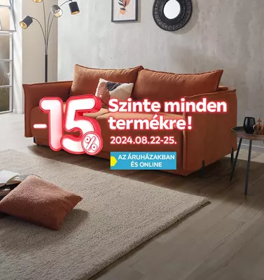 MÖBELIX 15% kedvezmény online