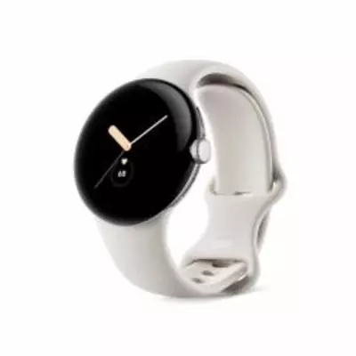 Google Pixel Watch LTE, AMOLED, 41mm, Érintőképernyős, WiFi, GPS, Szürke-Arany okosóra (GA04123-DE)