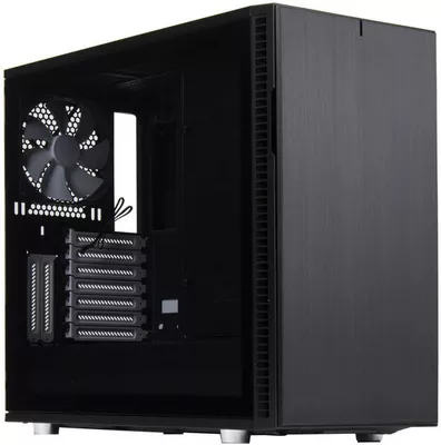 Fractal Design Define R6 Black Tempered Glass számítógépház