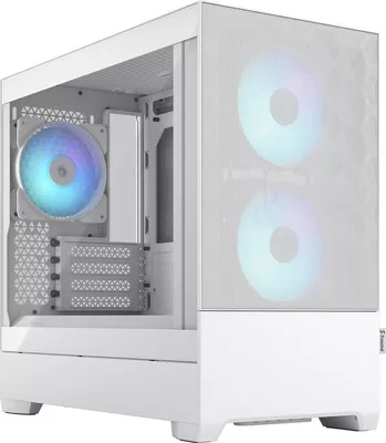 Fractal Design Pop Mini Air RGB White TG Clear Tint számítógépház